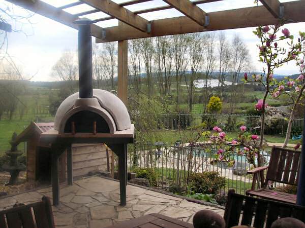 Clayworks Woodfired Oven installed in a home